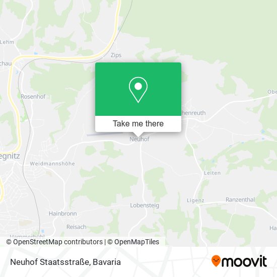 Neuhof Staatsstraße map