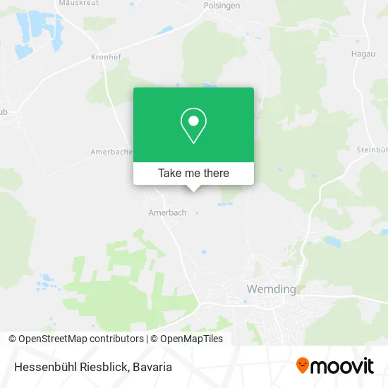 Карта Hessenbühl Riesblick