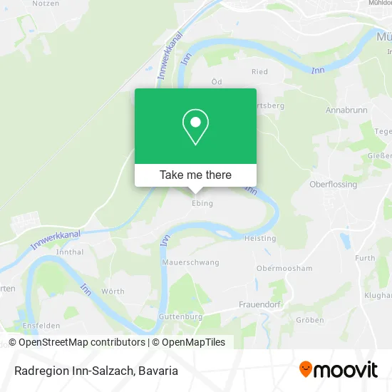 Карта Radregion Inn-Salzach