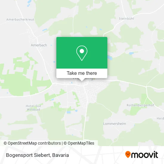 Карта Bogensport Siebert