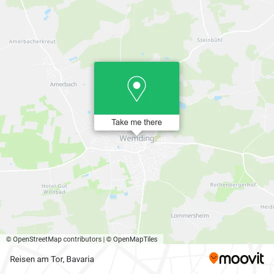 Карта Reisen am Tor