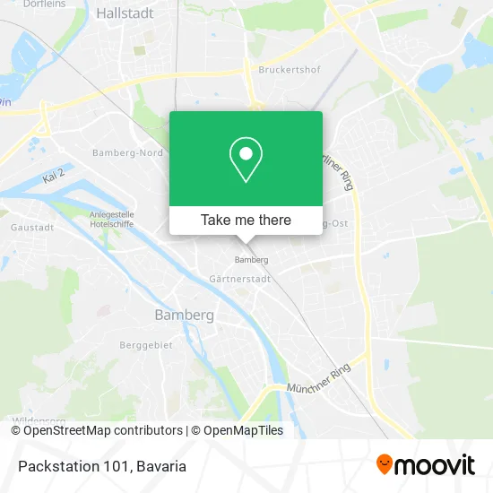 Карта Packstation 101