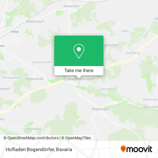 Карта Hofladen Bogendörfer
