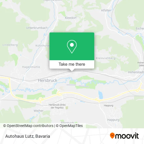 Карта Autohaus Lutz