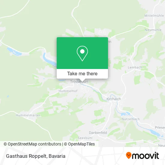 Карта Gasthaus Roppelt