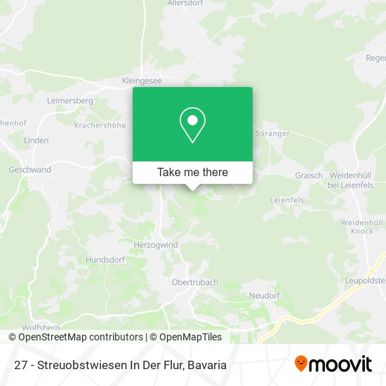 27 - Streuobstwiesen In Der Flur map