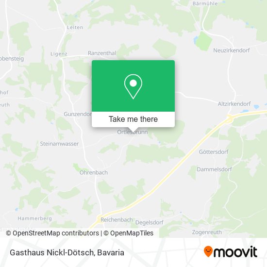 Карта Gasthaus Nickl-Dötsch