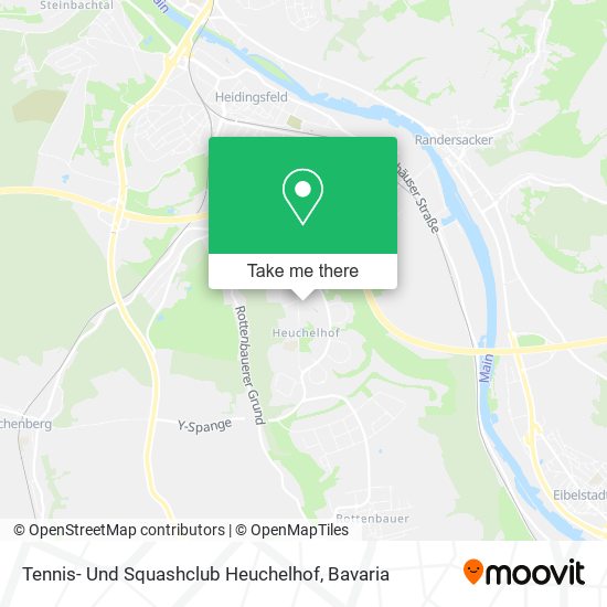 Карта Tennis- Und Squashclub Heuchelhof