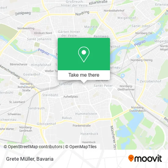 Карта Grete Müller