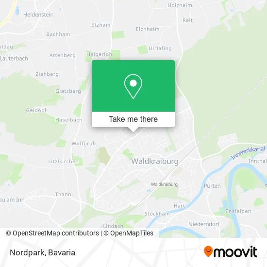 Карта Nordpark