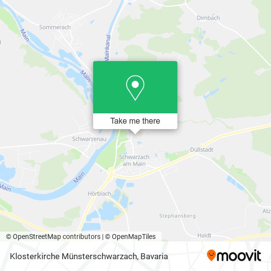 Карта Klosterkirche Münsterschwarzach