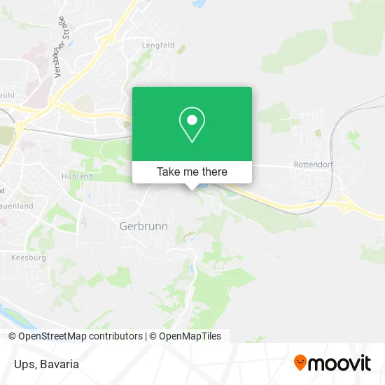 Карта Ups