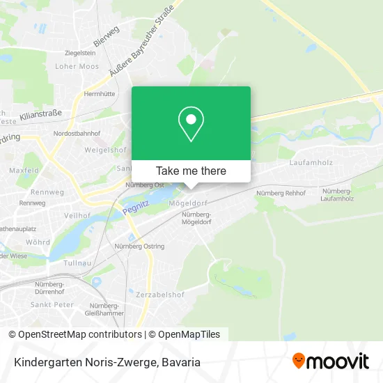 Карта Kindergarten Noris-Zwerge