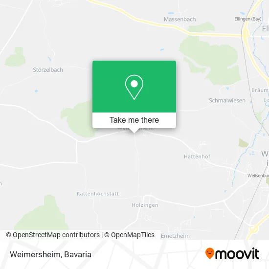 Карта Weimersheim
