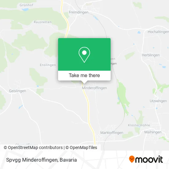 Карта Spvgg Minderoffingen
