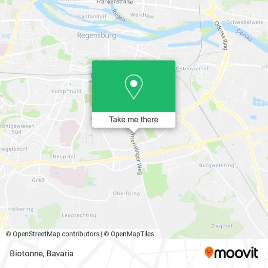 Карта Biotonne