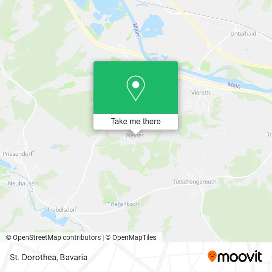St. Dorothea map