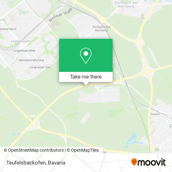 Карта Teufelsbackofen