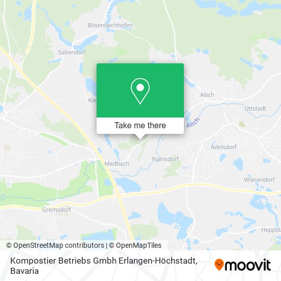 Kompostier Betriebs Gmbh Erlangen-Höchstadt map