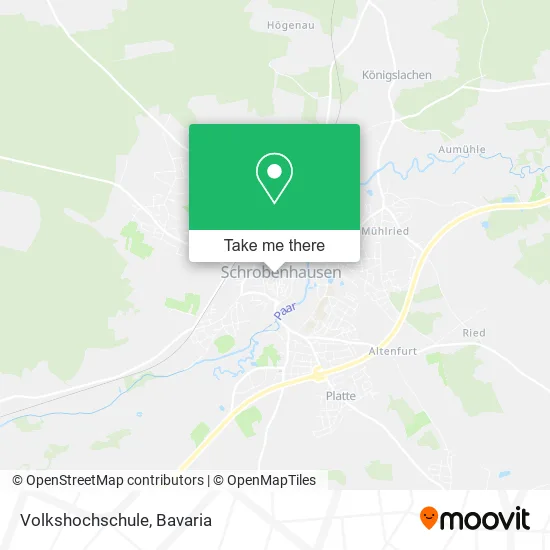 Карта Volkshochschule