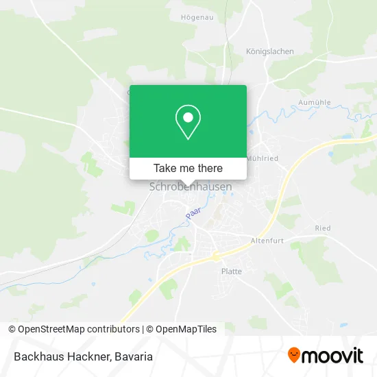 Карта Backhaus Hackner