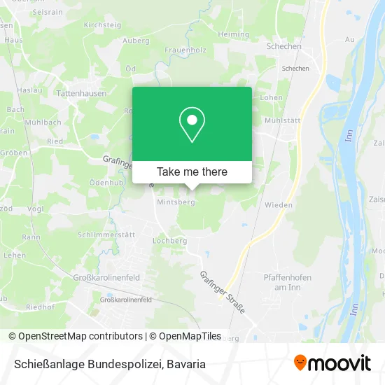 Карта Schießanlage Bundespolizei