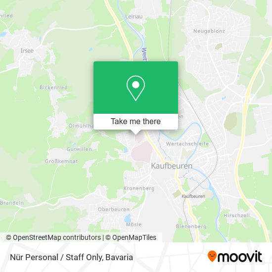 Nür Personal / Staff Only map
