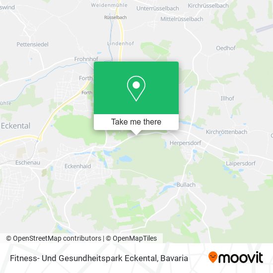 Fitness- Und Gesundheitspark Eckental map