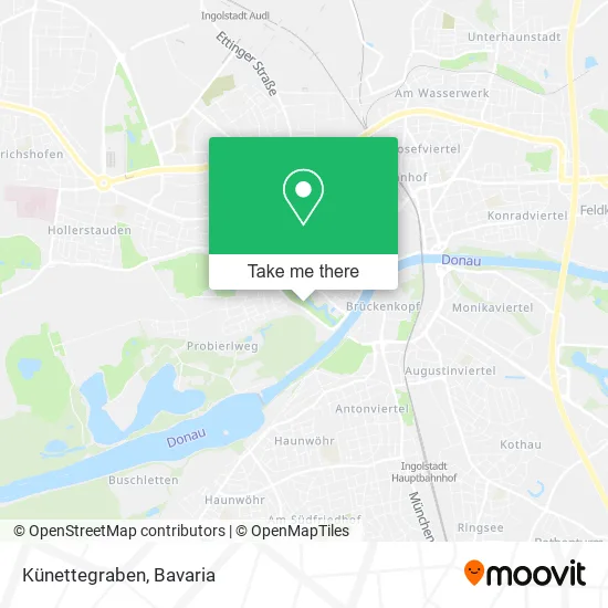 Карта Künettegraben