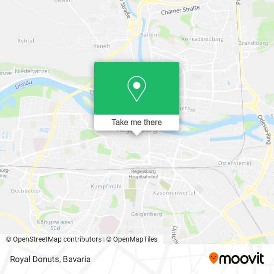 Карта Royal Donuts