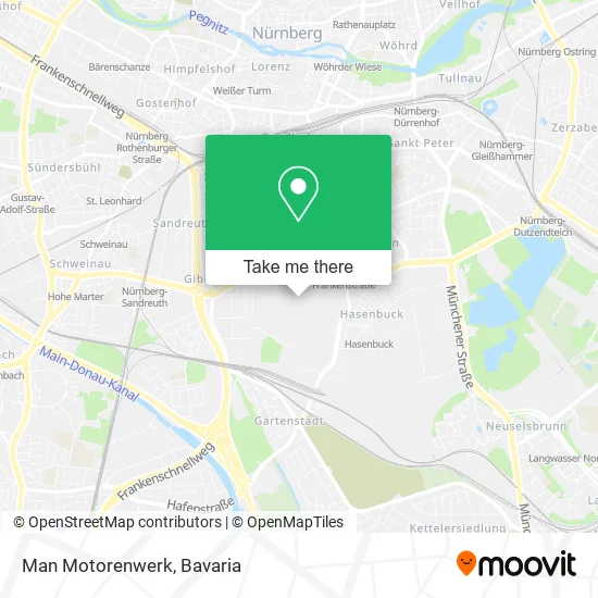 Карта Man Motorenwerk