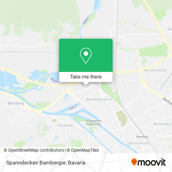 Карта Spanndecken Bamberger