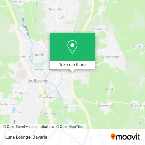 Карта Luna Lounge