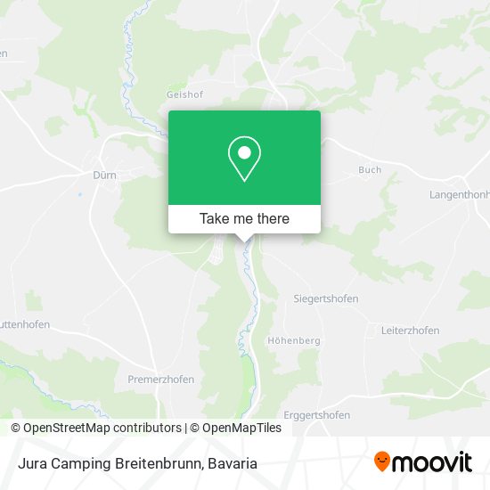 Карта Jura Camping Breitenbrunn