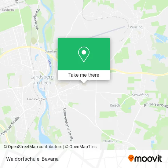 Карта Waldorfschule