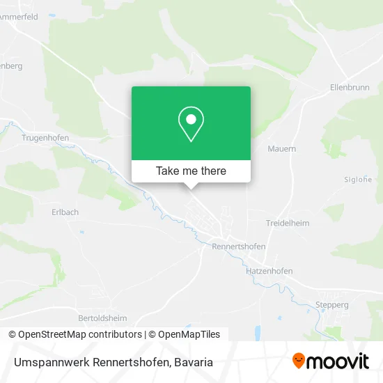 Карта Umspannwerk Rennertshofen
