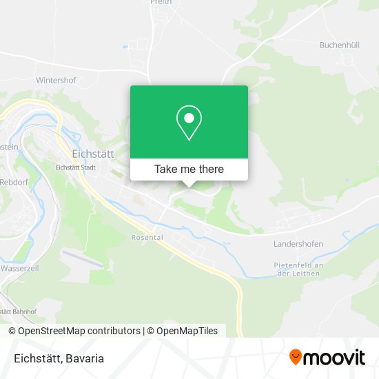 Eichstätt map