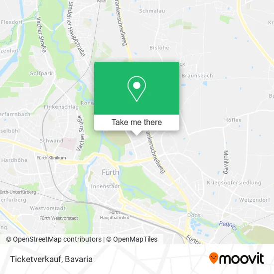 Карта Ticketverkauf