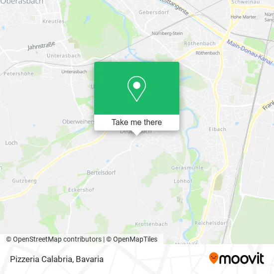 Карта Pizzeria Calabria