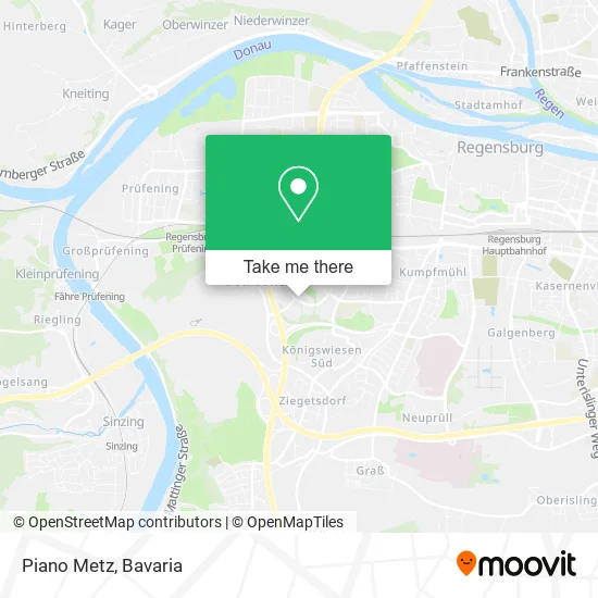 Карта Piano Metz