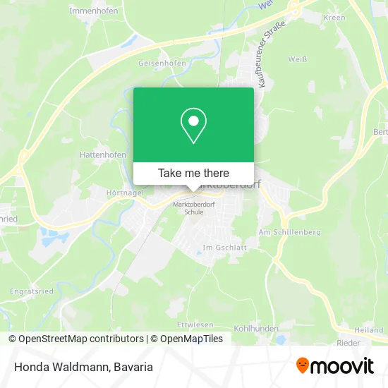 Карта Honda Waldmann