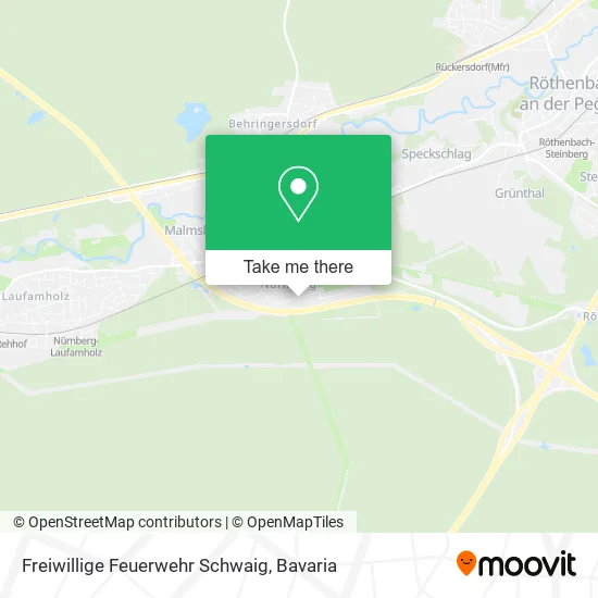 Freiwillige Feuerwehr Schwaig map
