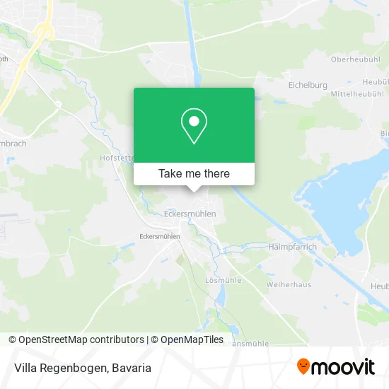 Карта Villa Regenbogen