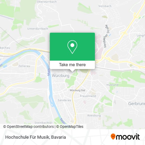 Hochschule Für Musik map