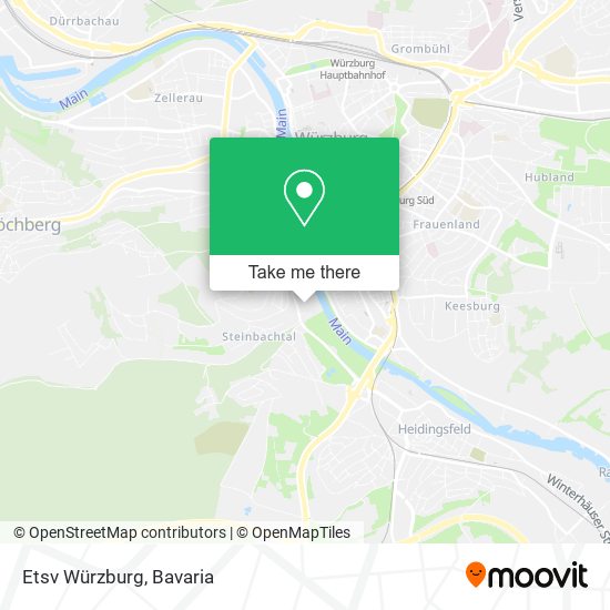 Карта Etsv Würzburg