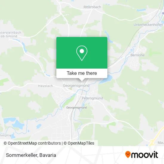 Карта Sommerkeller