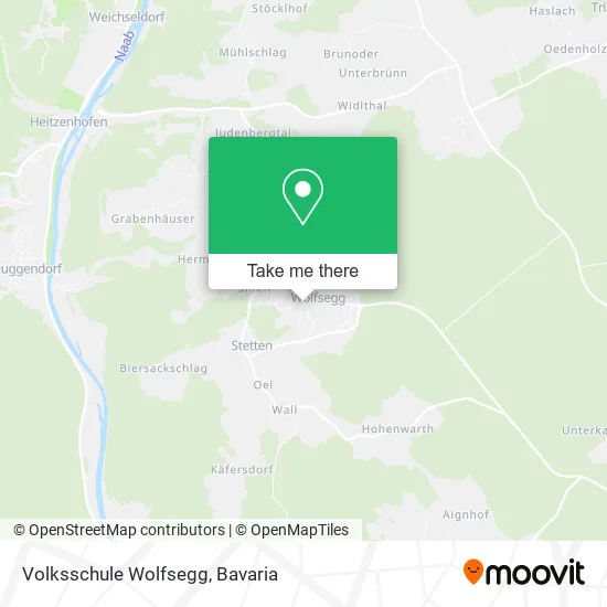 Карта Volksschule Wolfsegg