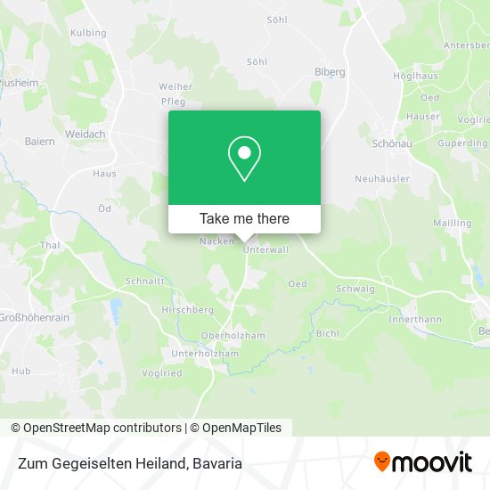 Zum Gegeiselten Heiland map