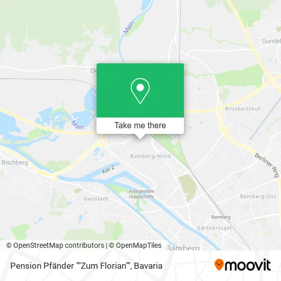 Карта Pension Pfänder ""Zum Florian""