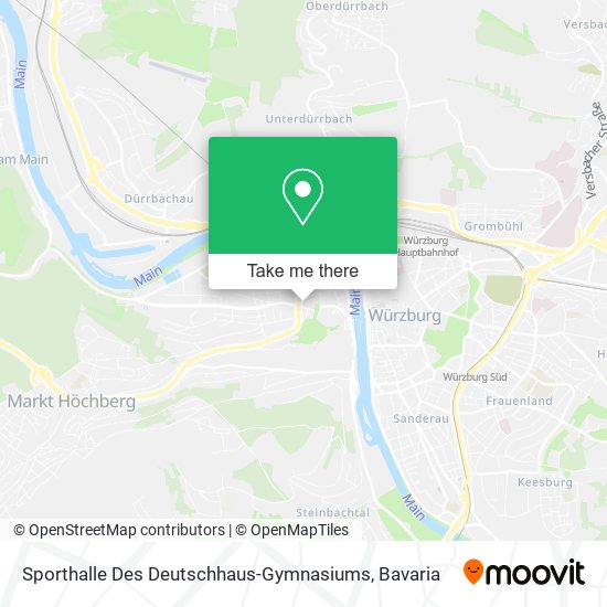 Sporthalle Des Deutschhaus-Gymnasiums map